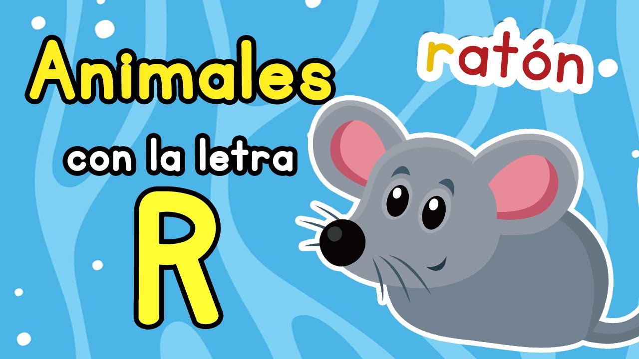 animales con r en español