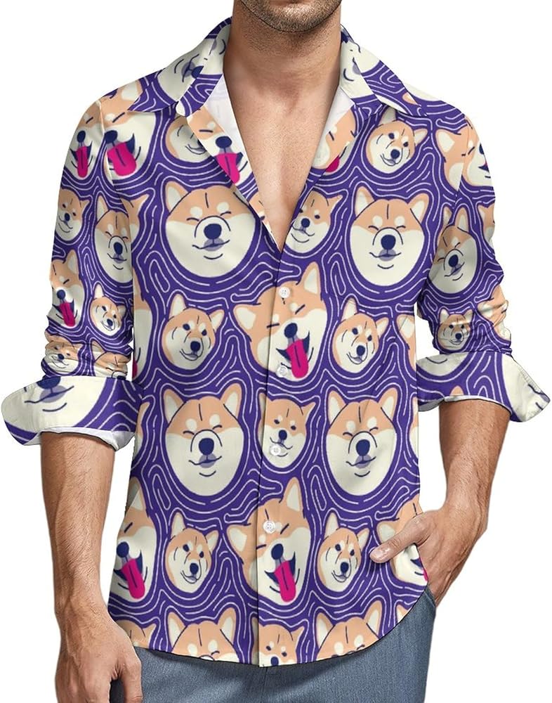 corgi button up