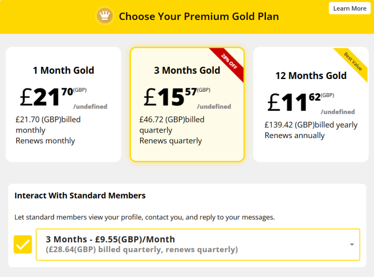 adult friend finder price