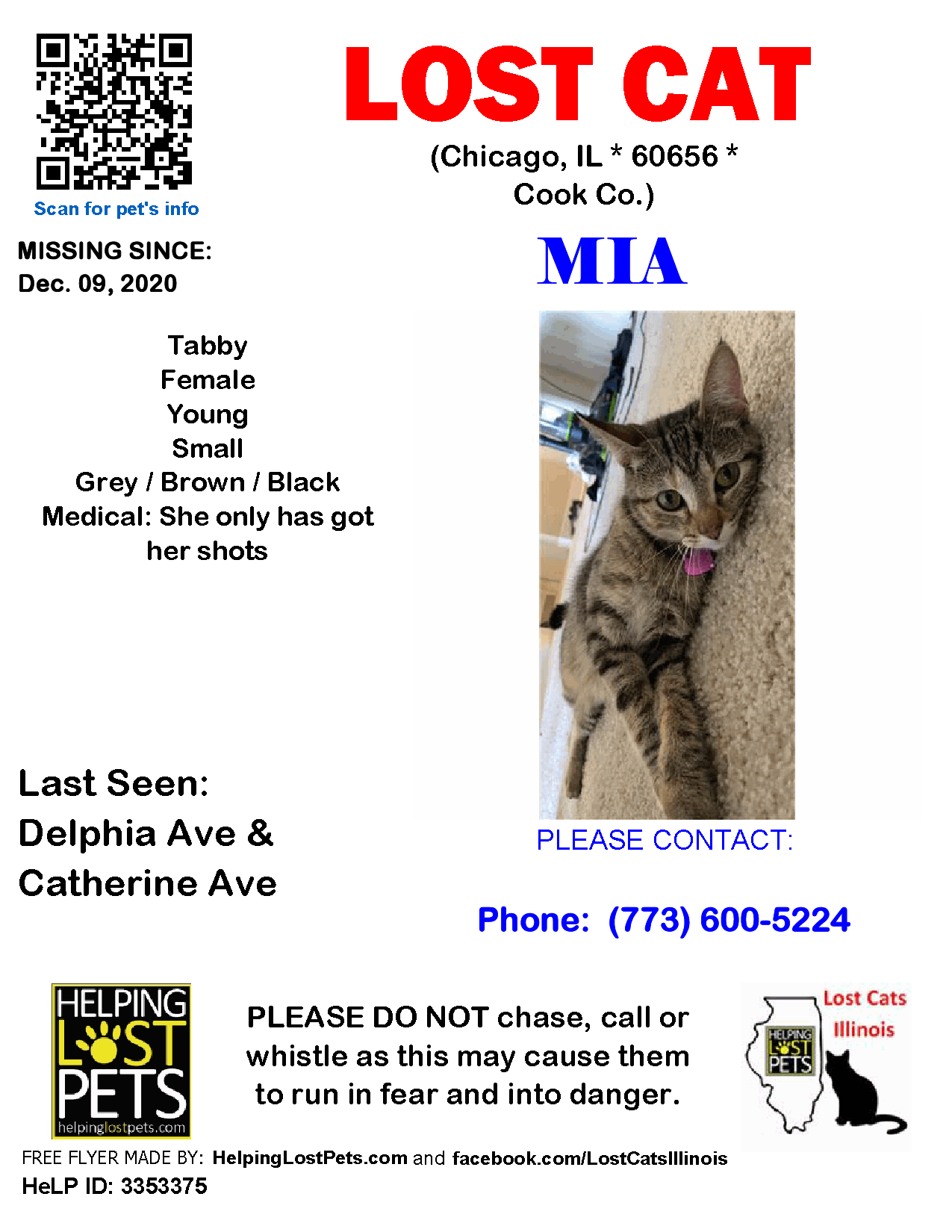 lost pets illinois