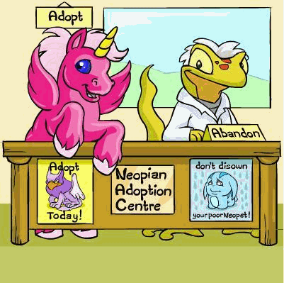 neopets for adoption