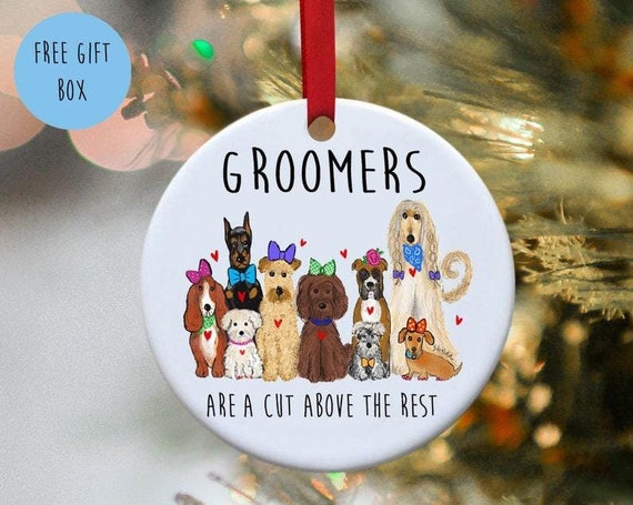 christmas gift for dog groomer