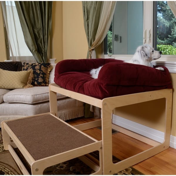 dog platform to look out window