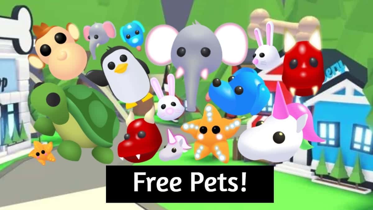 free adopt me pets websites