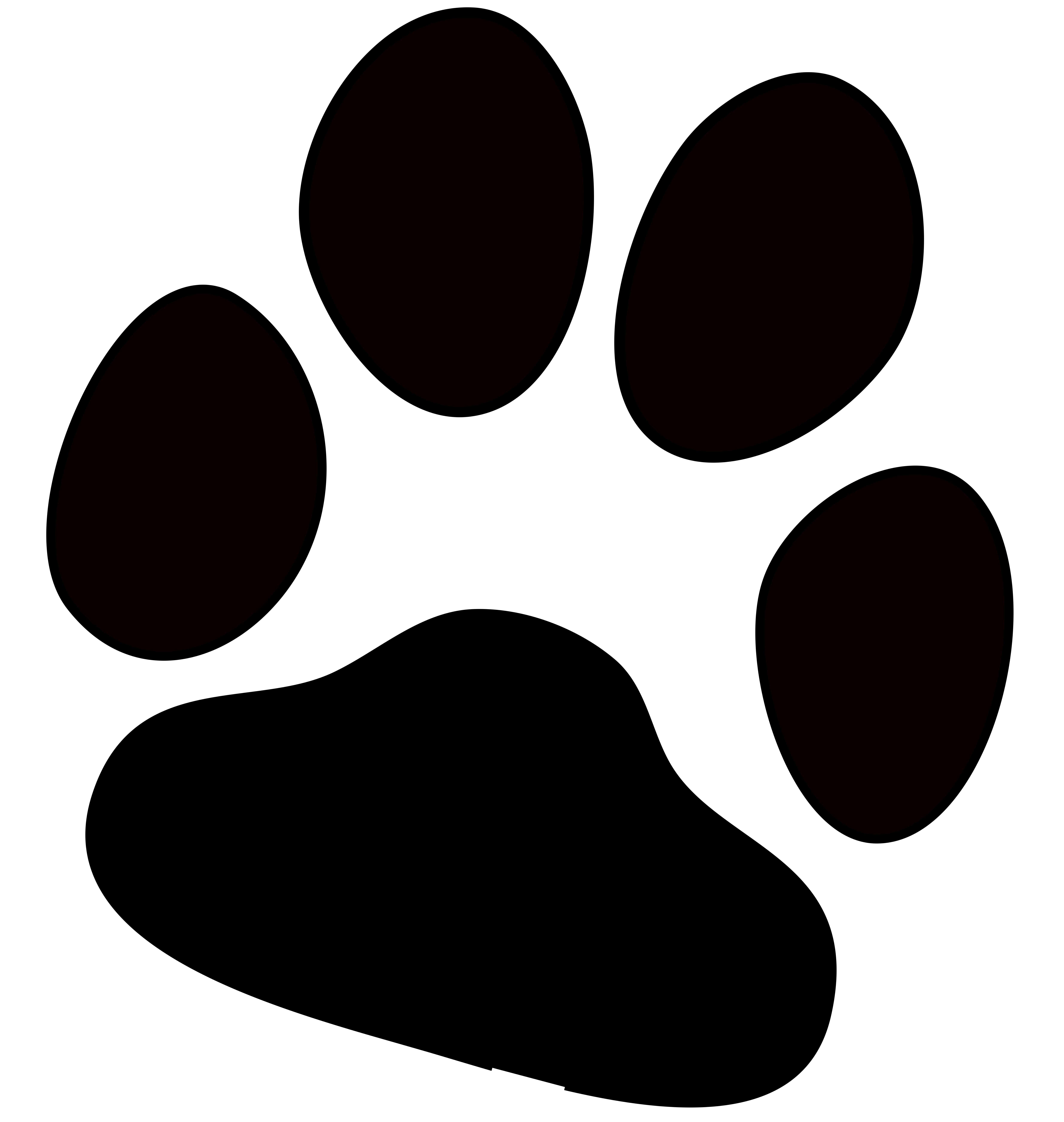 paw prints png