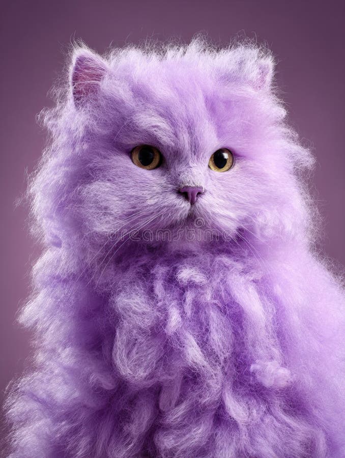 cat purple