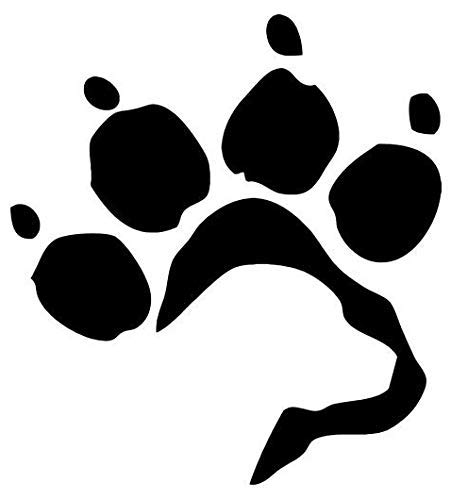 labrador retriever paw print